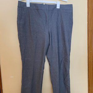 Gray Loft Dress Pants, Marisa Fit Size 14